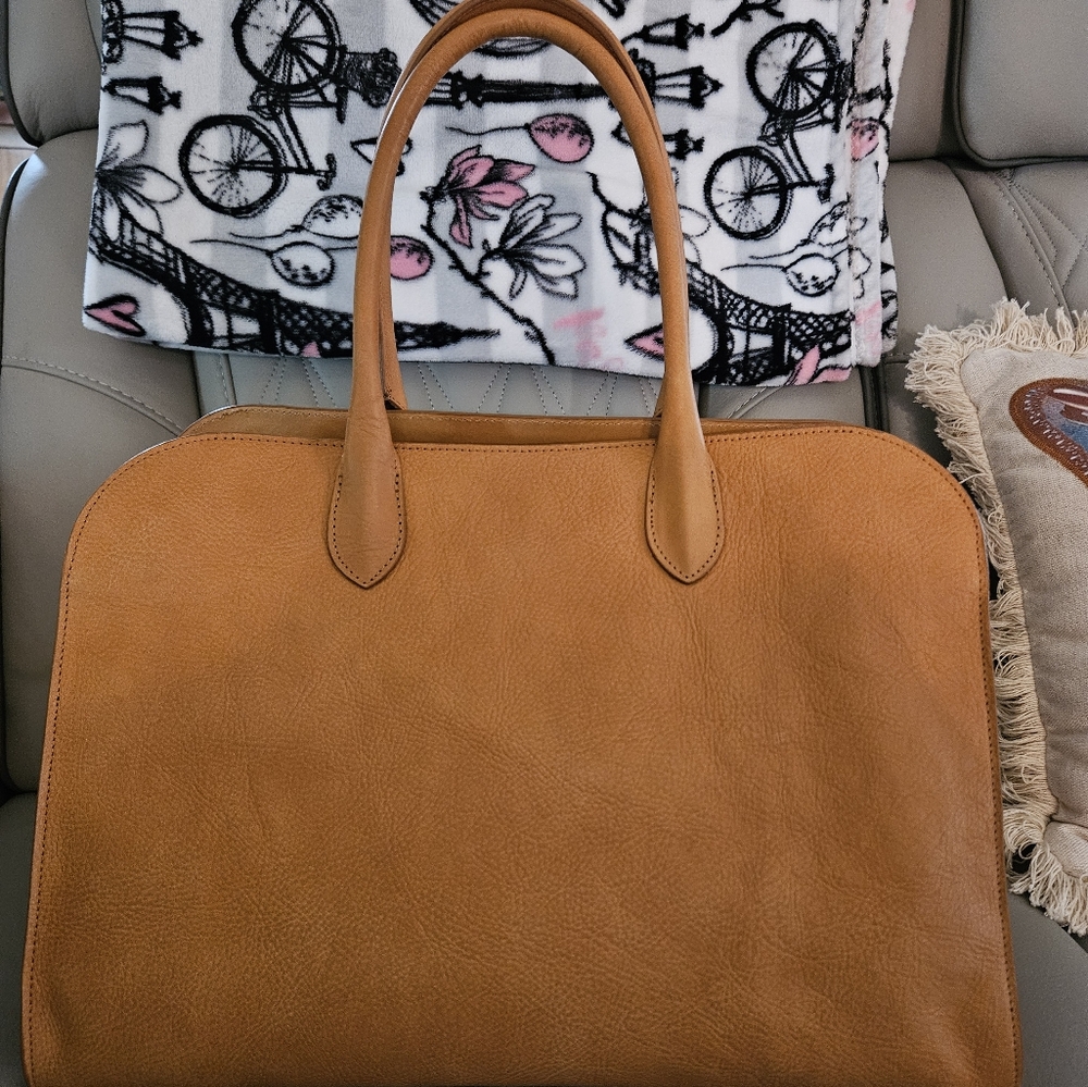 Real Leather Claudia Handbag.
